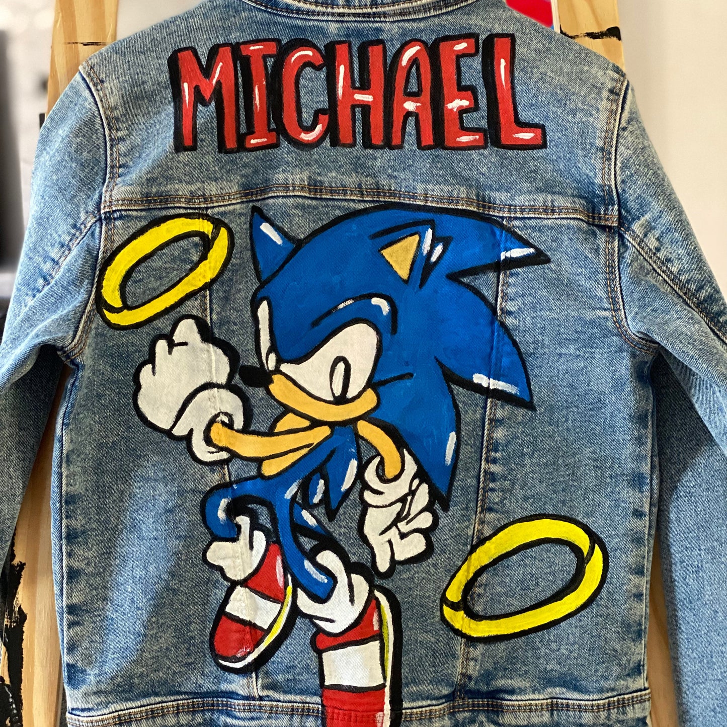 Sonic Kids Denim Jacket