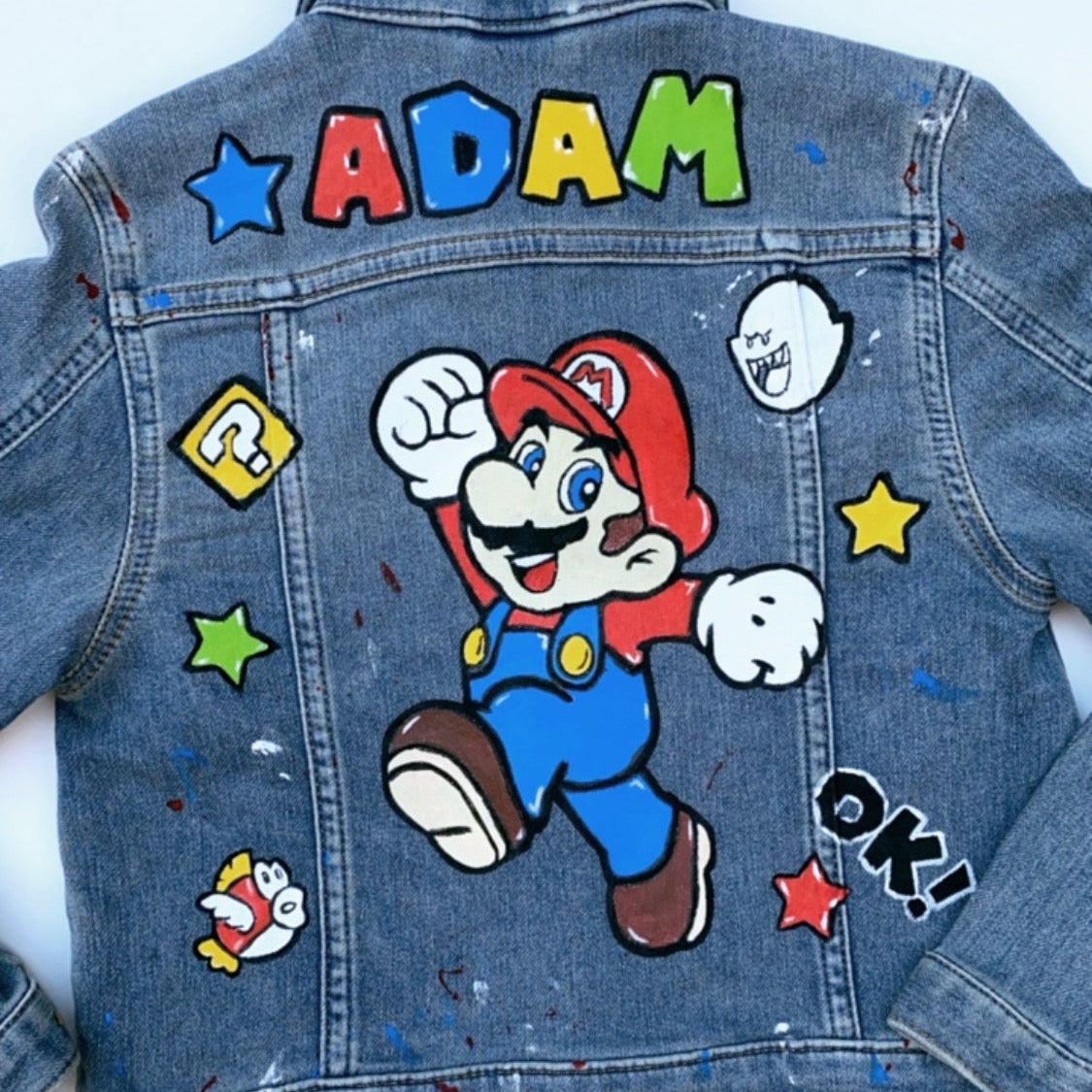 Super Mario Kids Denim Jacket