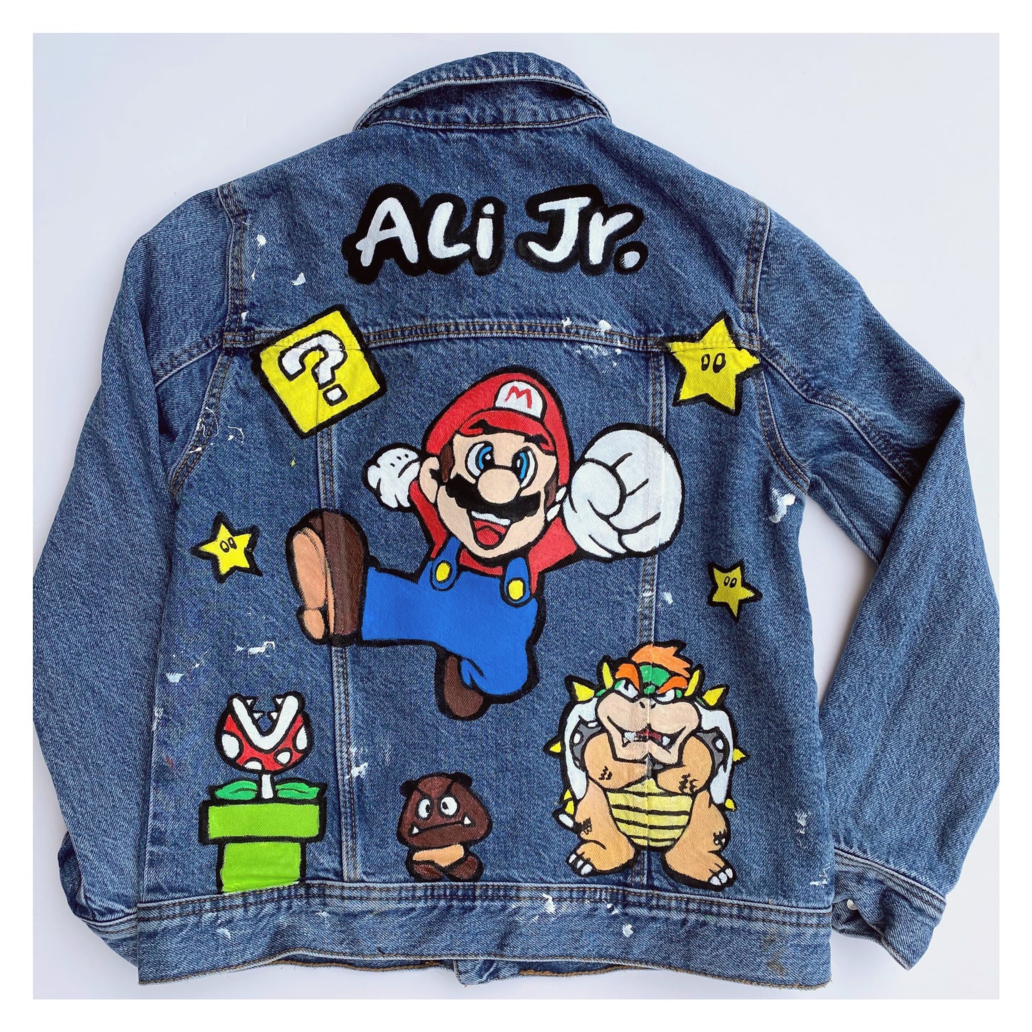 Super Mario Kids Denim Jacket