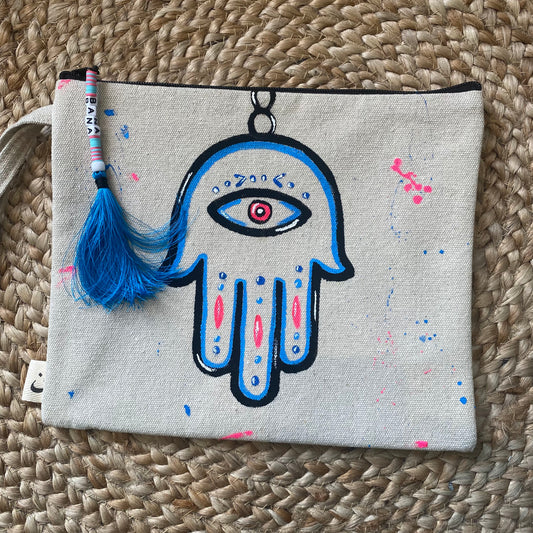 Hamsa Hand Clutch