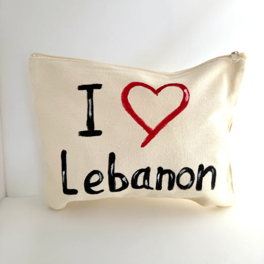 I Love Lebanon Pouch
